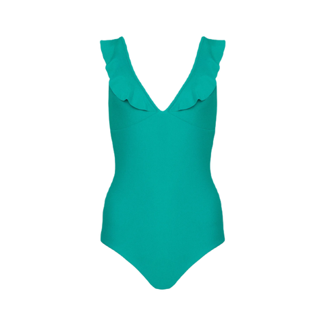 Cara One-Piece - Emerald - align swim