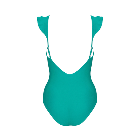 Cara One-Piece - Emerald - align swim