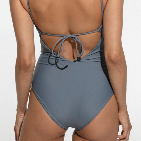 Skye One-Piece - Pebble - align swim