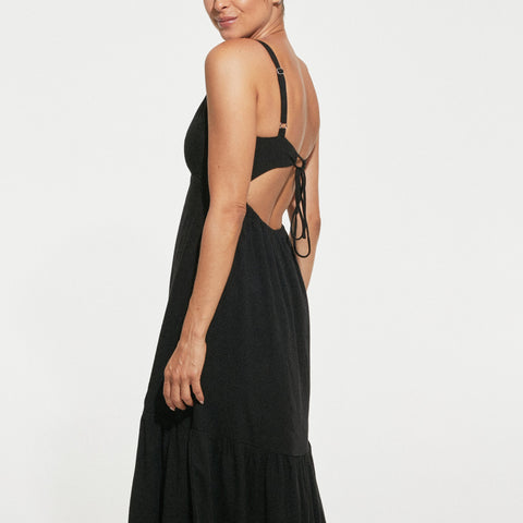 Enya Maxi Dress - Ink - align swim