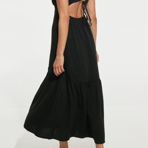 Enya Maxi Dress - Ink - align swim