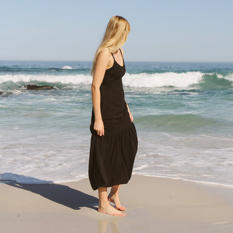 Enya Maxi Dress - Ink - align swim