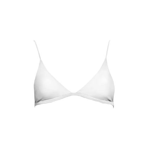 Nova Triangle Top - Snow (Restocked) - align swim