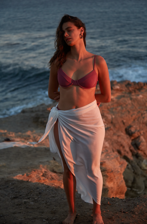 Thea Skirt - Vanilla - align swim